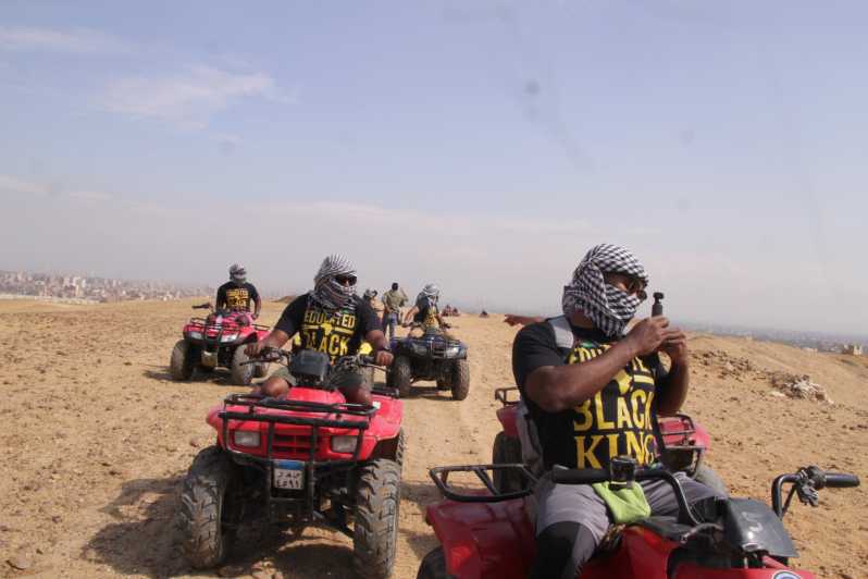 Kahire: Piramitler Çevresinde Quad & Camel Ride Combo Turu